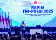 Rapim TNI-Polri Tahun 2025, Presiden Prabowo Tegaskan TNI-Polri Dedikasikan Diri Untuk Bangsa dan Negara