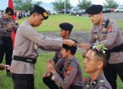 Wakapolda Sulut Tutup Latihan Peningkatan Kemampuan Fungsi Sabhara Baja Angkatan 52/56