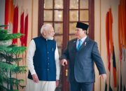 Presiden Prabowo Gelar Pertemuan Bilateral dengan PM Modi di Hyderabad House