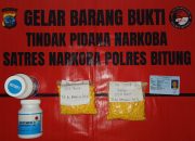 Satuan Narkoba Polres Bitung Ungkap Peredaran obat keras di Duga Jenis Trihexypenidyl (heximer) Obat kuning