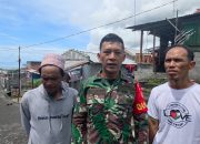 Sambut Ramadan 1446 H, Satgas TMMD Kodim Bitung Bantu Pasang Lampu Hias di kompleks Jamaah Mesjid Ibadurrahman Wangurer Barat