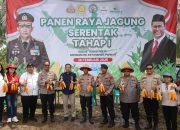 Wakapolda Sulut Brigjen Bahagia Dachi Pimpin Panen Raya Jagung di Mapanget