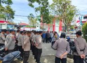 Polresta Manado Amankan Rapat Pleno Terbuka Penetapan Paslon Terpilih Wali Kota dan Wakil Wali Kota Manado 2024