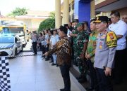 Jelang Lebaran Idul Fitri 1446 H, Forkopimda Sulut Lepas Rombongan Mudik Gratis di Polda Sulut