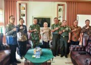 Jalin Sinergi, Pangdam XIII/Merdeka Terima Kunjungan Silaturahmi Kepala BPN Sulut