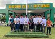 Kapolres Bitung Menghadiri Kegiatan Buka Puasa Bersama di Markas Kodim 1310 Bitung