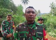 Dandim Tinjau Perkembangan Pengerjaan Kegiatan TMMD Ke-123 di Wangurer Barat 