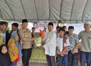 Suasana Bulan Suci Ramadhan 1446 Hijriah, Polres Bitung Gelar Kegiatan Bakti Sosial di Panti Asuhan Al-muhtadien