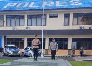 Jelang Lebaran Idul Fitri 1446 Hijriah,Kapolres Bitung Pimpin Apel Pengamanan Pasukan Ketupat Samrat 2025