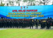Jelang Hari Raya Idul Fitri 1446 H, Danpas Pelopor Korbrimob Polri Cek Kesiapan Pasukannya