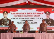 Kunjungi Polres Minsel, Kapolda Beri Arahan kepada Anggota dan Resmikan Pura Bhayangkara Setia Bhuwana