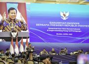 Sarasehan Ekonomi 2025, Presiden Prabowo Tegaskan Pentingnya Kemandirian Ekonomi Nasional