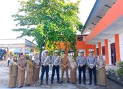 Satlantas Polres Bolsel laksanakan Pembinaan dan Penyuluhan di Smp N 1 Molibagu