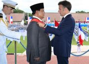 Presiden Macron Anugerahkan Grand Croix de la Légion d’Honneur kepada Presiden Prabowo