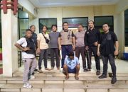 Tim Operasi Berantas Premanisme Polres Bitung Berhasil Amankan Pelaku Pemilik Senjata Tajam