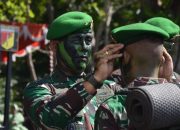 Penuh Haru, 1.140 Prajurit Ikuti Tradisi Pembaretan dan Penyematan Brevet “Yuddhawastu Pramuka” di Pantai RCTI Bitung
