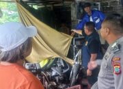 Polsek Tuminting Amankan TKP Gantung Diri di Kelurahan Sumompo
