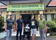 Kapolsek Aertembaga Pimpin Penangkapan Pelaku Penggelapan Sepeda Motor