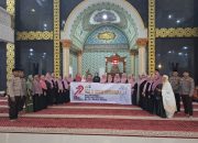 Jelang HUT Bhayangkara ke-79, Polres Bitung Gelar Dzikir Bersama di Masjid Al Muttaqien