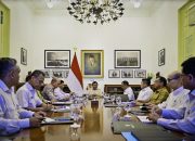 Presiden Prabowo Pimpin Rapat Terbatas Pembentukan Tanggul Laut di Pulau Jawa