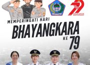Wali Kota Hengky Honandar dan Wakil Wali Kota Randito Maringka Ucapkan Selamat Hari Bhayangkara ke-79: “Polri untuk Masyarakat”
