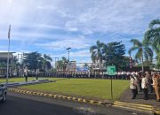 Polres Bitung Gelar Apel Pasukan Operasi Patuh Samrat 2025, Komitmen Tingkatkan Keselamatan Berlalu Lintas