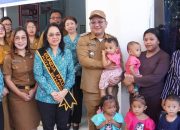 Wakil Wali Kota Bitung Hadiri Launching PMT untuk Ibu Hamil KEK dan Balita Bermasalah Gizi di Kecamatan Maesa