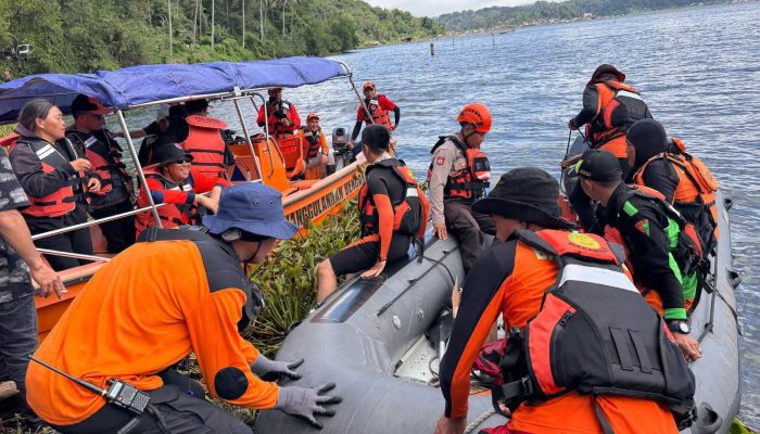 Hari Kedua Operasi SAR Kecelakaan Perahu di Danau Tondano, Satu Korban Masih Dalam Pencarian