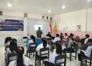 Kapolsek Maesa AKP Ferry Padama Sosialisasikan Bahaya Kenakalan Remaja di SMK Tamporok Bitung