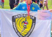Anak Anggota Polres Bitung Raih Medali Emas di Kejurda Atletik Sulut 2025, Dapat Dukungan Penuh dari Pemkot Bitung