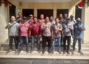 Wartawan Biro Bitung Jalin Silaturahmi dengan Kapolsek Maesa AKP Ferry F Padama