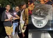 Satresnarkoba Polres Bitung Tangkap Pemuda Pemilik Ganja di Pelabuhan Samudera