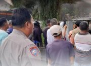 Polsek Sario Amankan Lokasi Kebakaran Hebat di Aula Idaman dan Rumah Warga Sario Tumpaan