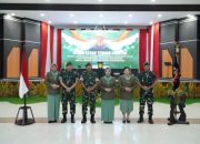 Pangdam XIII/Merdeka Pimpin Sertijab Pejabat Utama di Makodam Manado