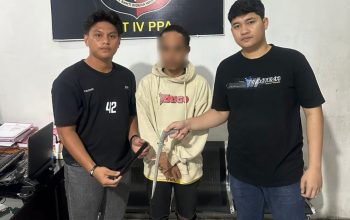 Kurang Dari Dua Jam,Polres Bitung Ringkus Pelaku Penganiayaan Bersenjata Tajam