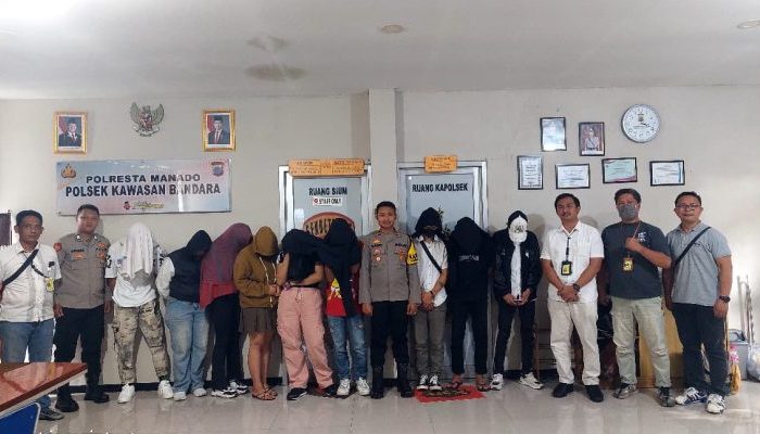 Polsek Bandara Sam Ratulangi Gagalkan Keberangkatan 14 Calon PMI Ilegal Diduga Korban TPPO ke Kamboja dan Myanmar