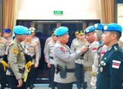 Wakapolri Pimpin Upacara Purna Tugas Satgas Garuda Bhayangkara FPU 6 MINUSCA, Tegaskan Komitmen Indonesia Dukung Perdamaian Dunia