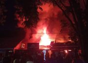 Apotik RUMKITAL Dr. Wahyu Slamet dan Klinik Pratama Aru di Bitung Terbakar, Diduga Akibat Korsleting Listrik