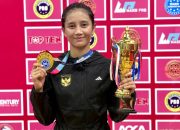 Polri Bangga! Polwan Sumut Raih Emas di Piala Dunia Kickboxing Uzbekistan 2025