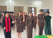Kejaksaan Negeri Kotamobagu Resmi Lantik Tiga Pejabat Struktural Baru