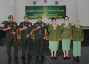 Tongkat Komando Secata Rindam XIII/Merdeka Kini di Tangan Letkol Ade R.W.