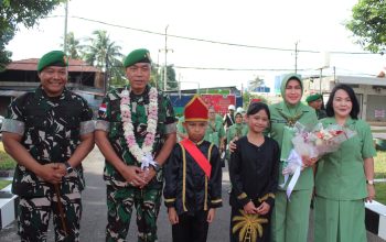 Dandim 1310/Bitung Sambut Kunjungan Kerja Danrem 131/Santiago, Tinjau Rusunawa hingga Panen Jagung