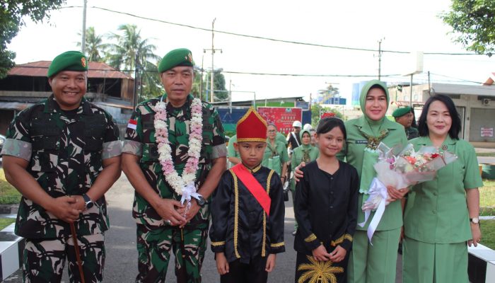 Dandim 1310/Bitung Sambut Kunjungan Kerja Danrem 131/Santiago, Tinjau Rusunawa hingga Panen Jagung