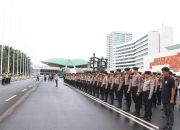 685 Personel Gabungan Disiagakan Layani Aksi KSPI di DPR/MPR RI