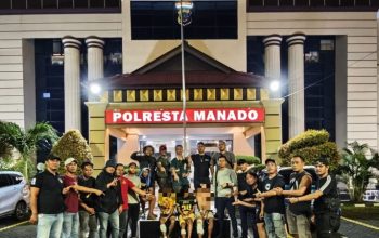 Tiga Pelaku Pengeroyokan Anggota Polri dan Warga Dibekuk Resmob Polresta Manado